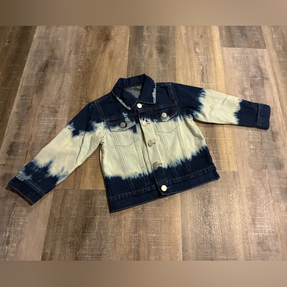 Kids Denim Tie-Dye Jacket